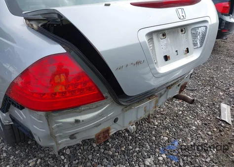 2007 Honda Accord 2.4 Lx from USA, damaged, VIN 1HGCM56407A130603